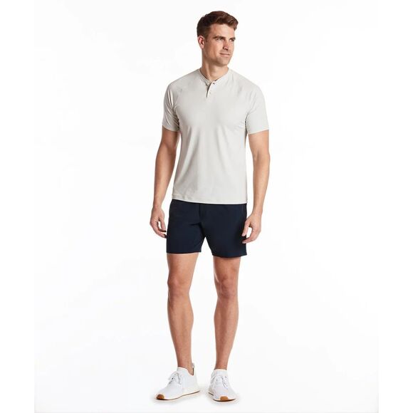 Public Rec Zero Short Men's Performance Athletics Shorts Navy Blue Size 36 - Picture 2 of 13